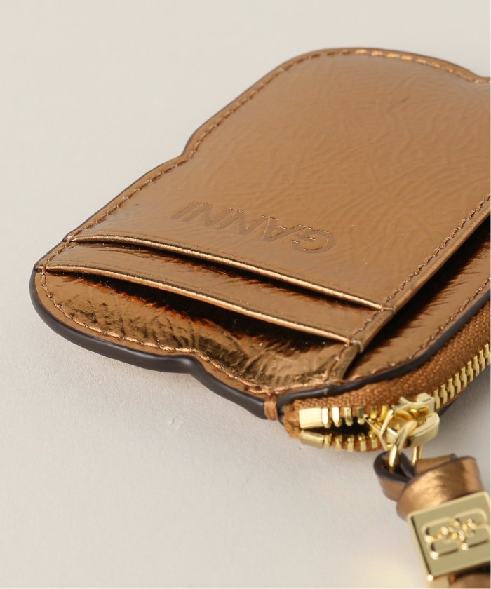 Ganni ◆Butterfly Compact Zipped Wallet 【 残りわずか】 GANNI / ガニー】 Butterfly Compact Zipped Wallet(507416255