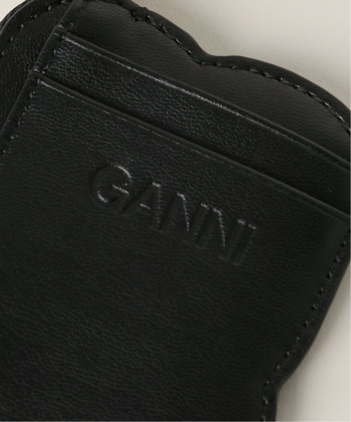 GANNI / ガニー】 Butterfly Compact Zipped Wallet(507416256