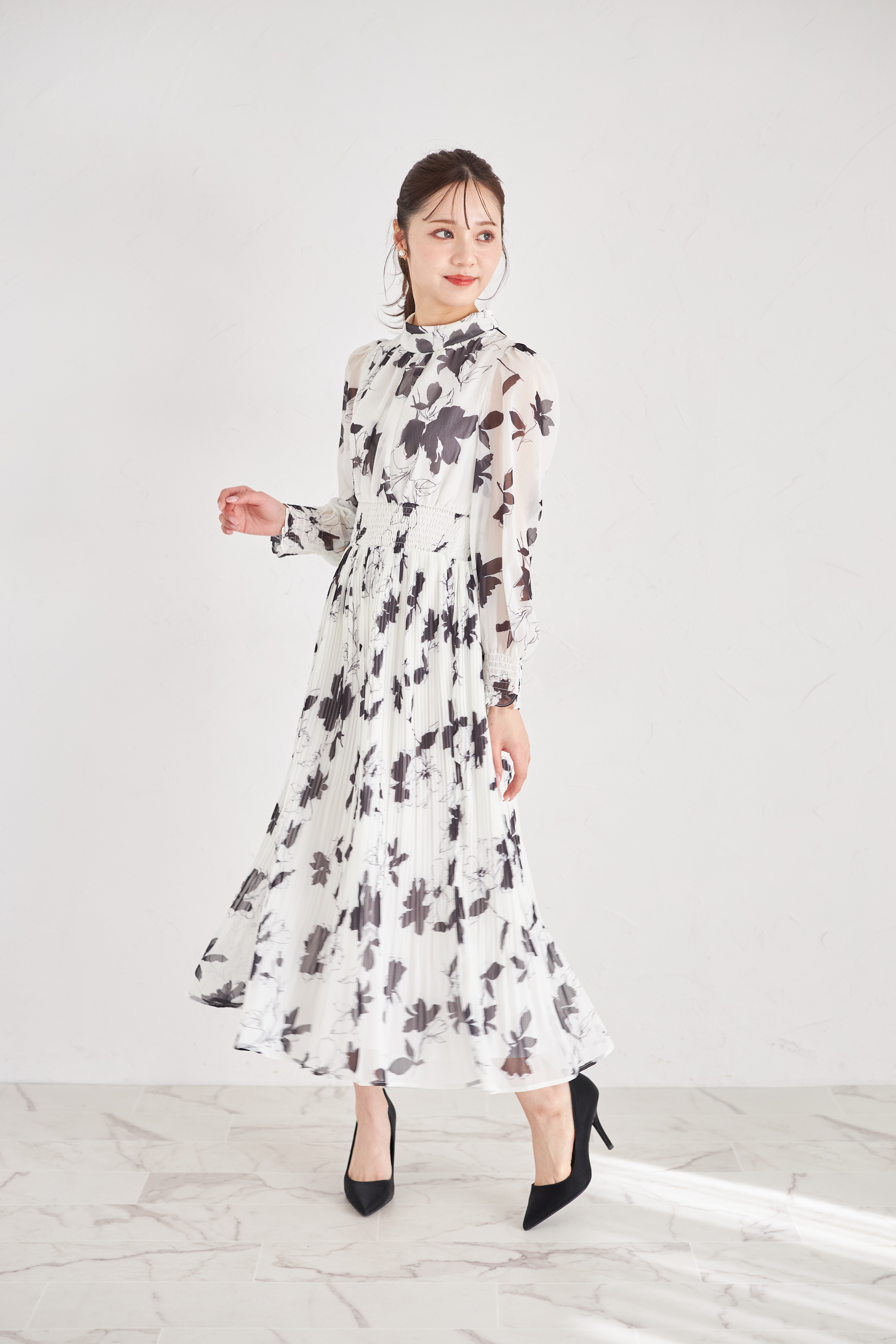 トッコクローゼット tocco closet 2WAYボウタイリボン付き