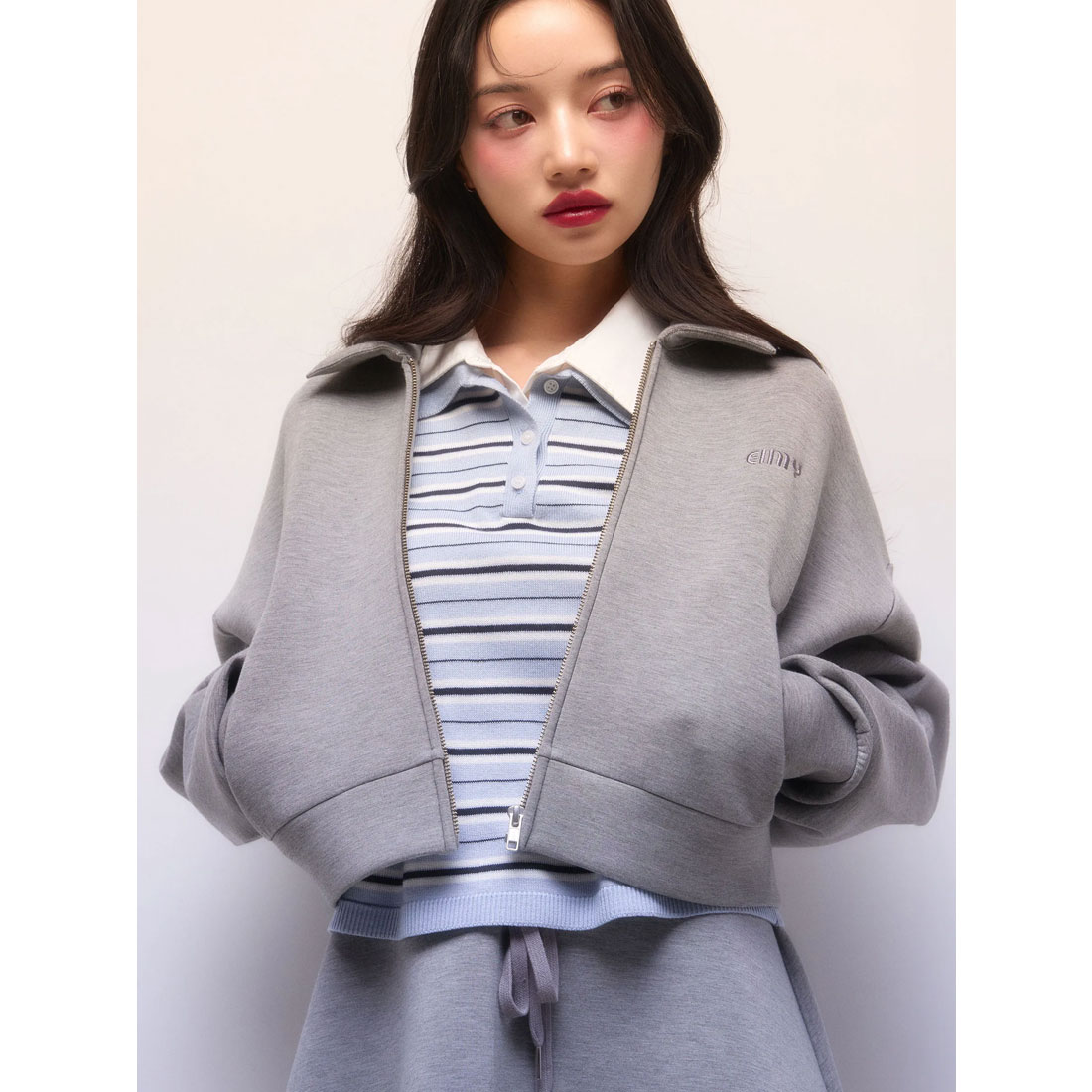 エイミーイストワール eimy istoire ジャージーブルゾン