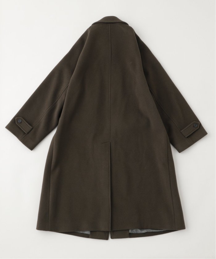 ANOTHER OFFICE Voyager Balmacaan Coat 3紺