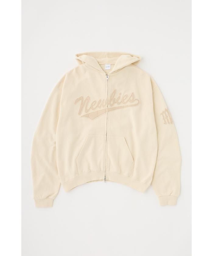 PATCHED OVERSIZED ジップパーカー(507498701) | マウジー PATCHED OVERSIZED ジップパーカー(507498701) | マウジー