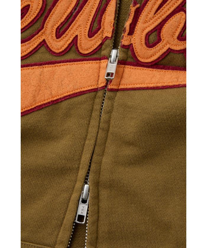 PATCHED OVERSIZED ジップパーカー(507498701) | マウジー PATCHED OVERSIZED ジップパーカー(507498701) | マウジー