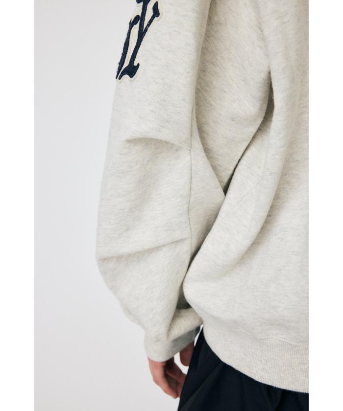 PATCHED OVERSIZED ジップパーカー(507498701) | マウジー PATCHED OVERSIZED ジップパーカー(507498701) | マウジー