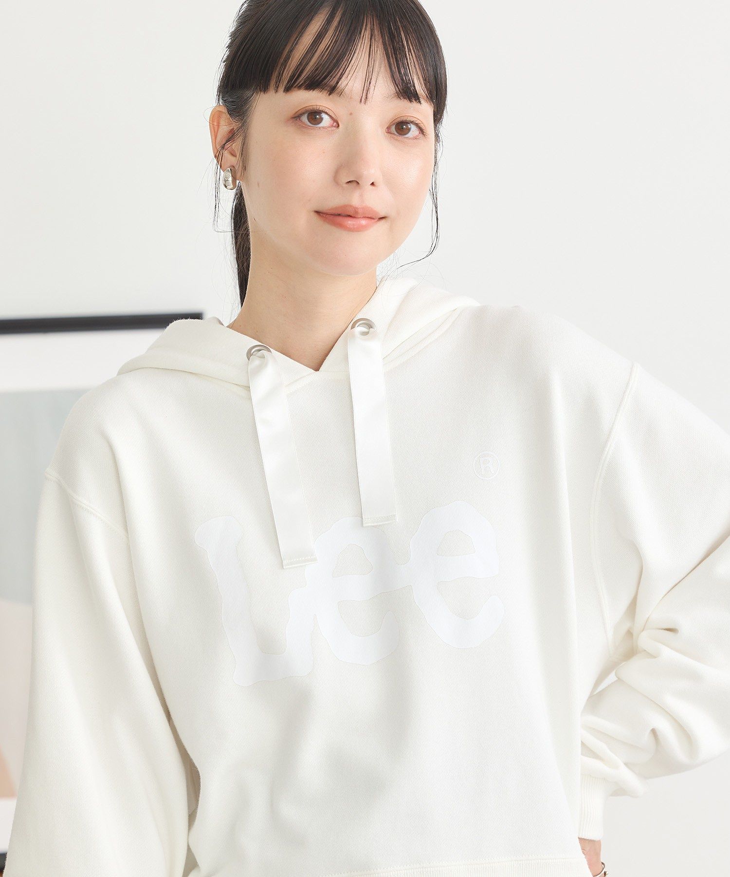 earth music&ecology｜Lee×e.m.a.eショート丈パーカー | Rakuten