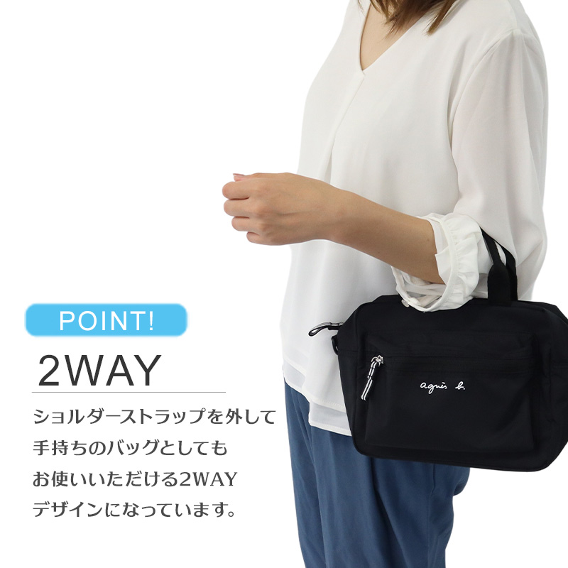 アニエスベー agnes b. バッグ ポシェット ショルダー ロゴ アニエスベー agnes b. バッグ ポシェット ショルダー ロゴ