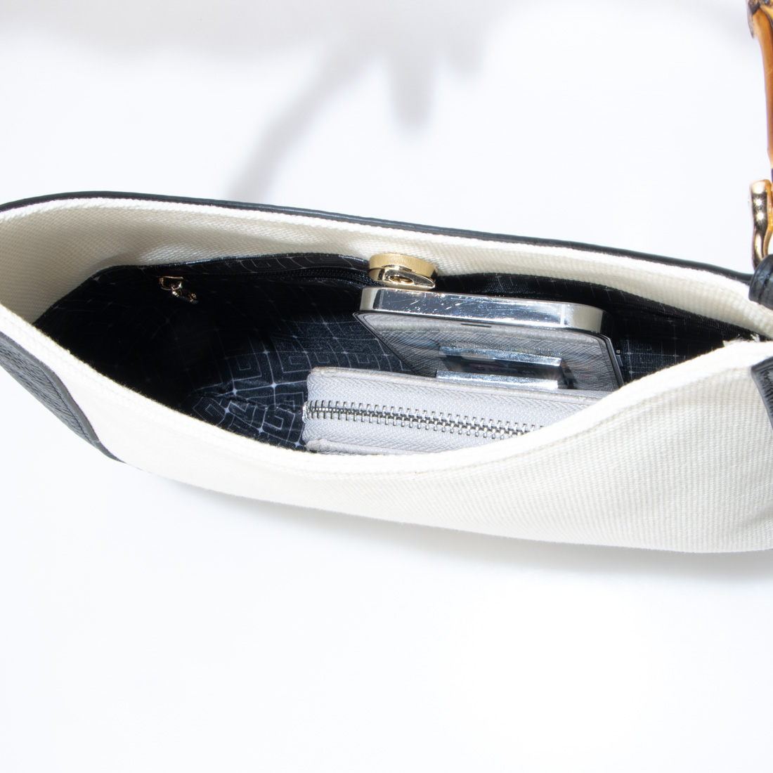 セール90%OFF】ギ ラロッシュ Guy Laroche バンブーハンドル セール90%OFF】ギ ラロッシュ Guy Laroche バンブーハンドル