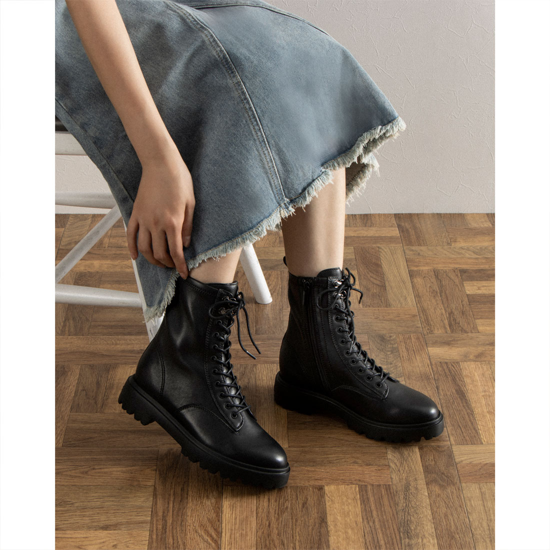 マッキントッシュ フィロソフィー　ショート ブーツ　23cm ブーティ マッキントッシュ フィロソフィー MACKINTOSH PHILOSOPHY