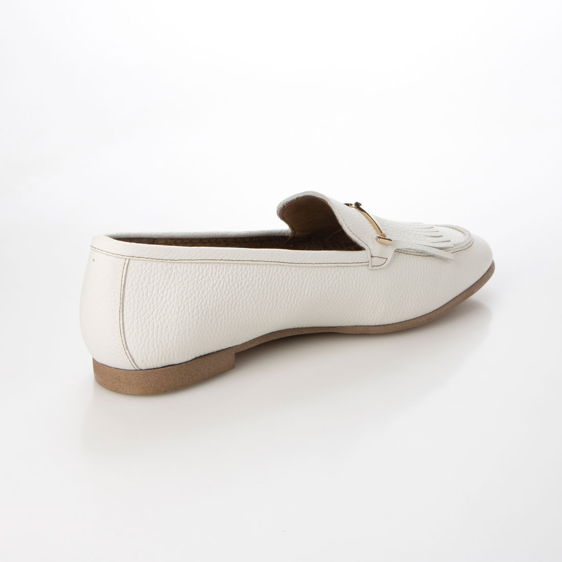 ［美品］MACKINTOSH LONDON フリンジローファー ベージュ23.5 マッキントッシュ ロンドン MACKINTOSH LONDON フリンジ