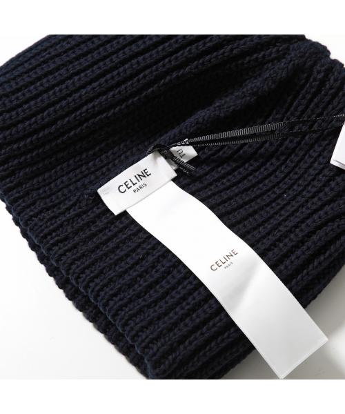 CELINE ニット帽 2ADAV347Y コットン ニットキャップ(507506646 CELINE ニット帽 2ADAV347Y コットン ニットキャップ(507506646