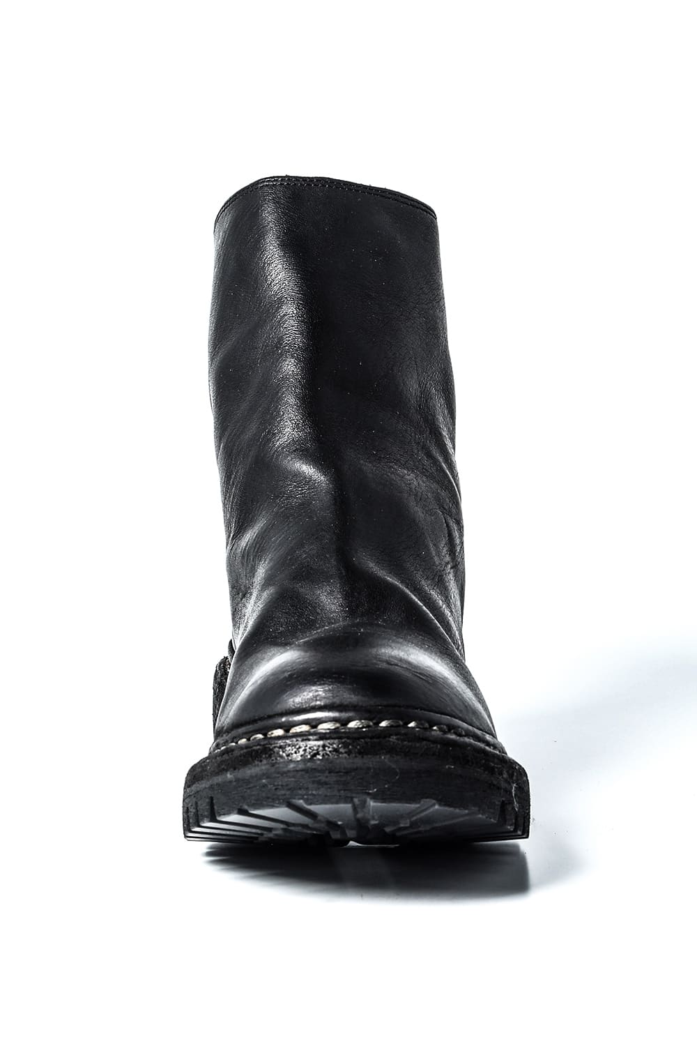 GUIDI 796V_N BACK ZIP BOOTS 42 グイディ GUIDI - 【796V】馬革 バックジップ ホース リバース レザー