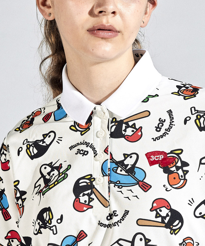 数量は多い  セール】【ENVOY|3Colors Penguin logo】SUNSCREEN総柄 レディースウェア