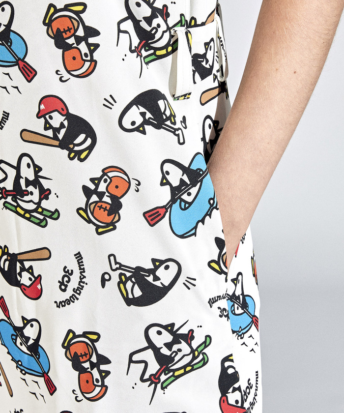 セール】【ENVOY|3Colors Penguin logo】SUNSCREEN総柄