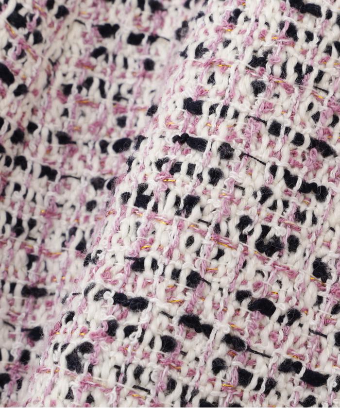 セール 10%OFF】ミックスツイードフレアスカート 24AW(506870399 セール 10%OFF】ミックスツイードフレアスカート 24AW(506870399
