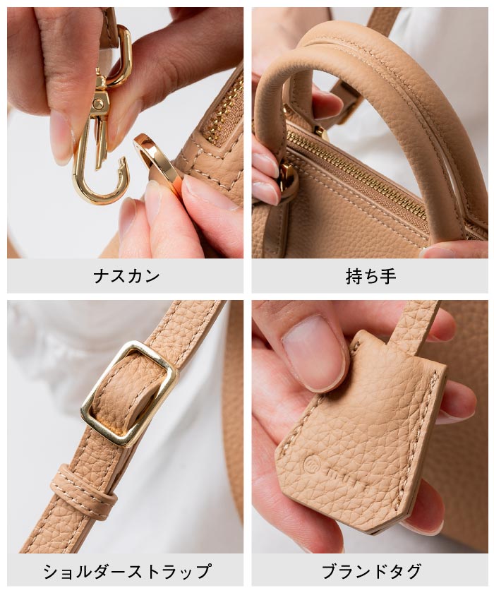 クーポン】【セール68%OFF】MURA シュリンクレザー ショルダー