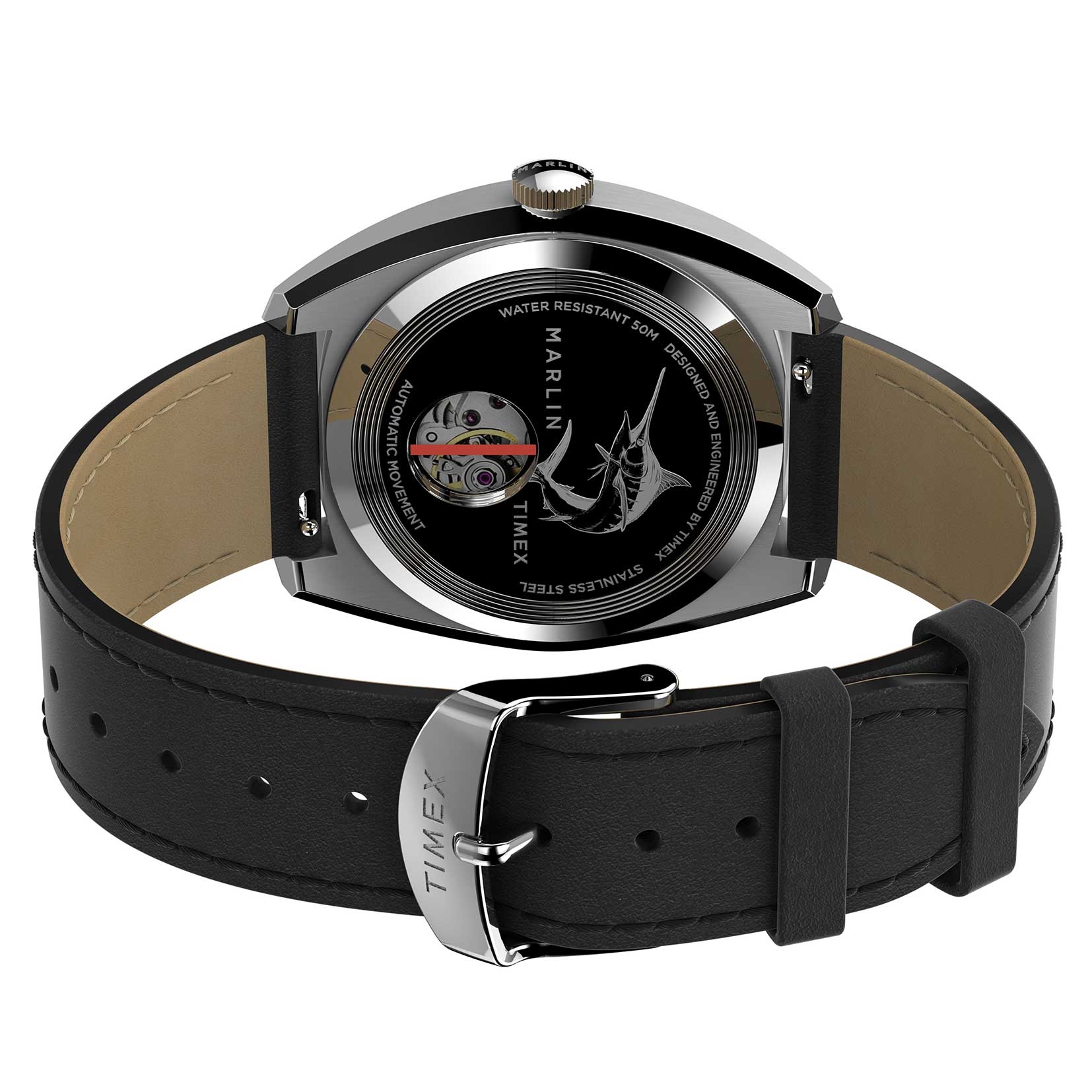 【極美品】TIMEX 大人気モデル マーリン ジェットブラック 自動巻き タイメックス TIMEX Marlin Jet マーリンジェット （ブラック