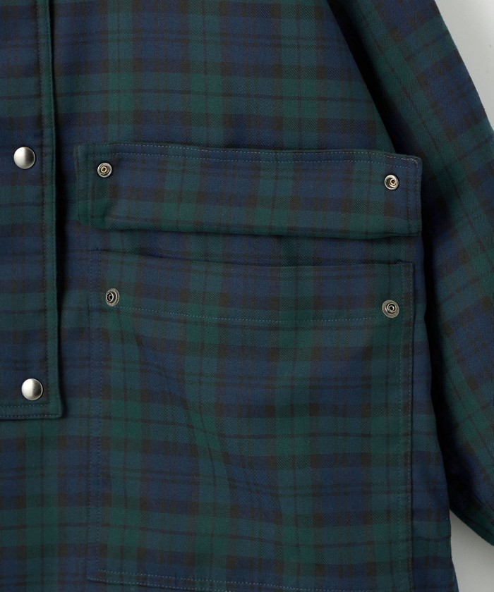 [とかげ]タグ付☆グリーンレーベルリラクシング　ブラックウォッチジャケット UNITED ARROWS green label relaxing｜TRW ブラックウォッチ