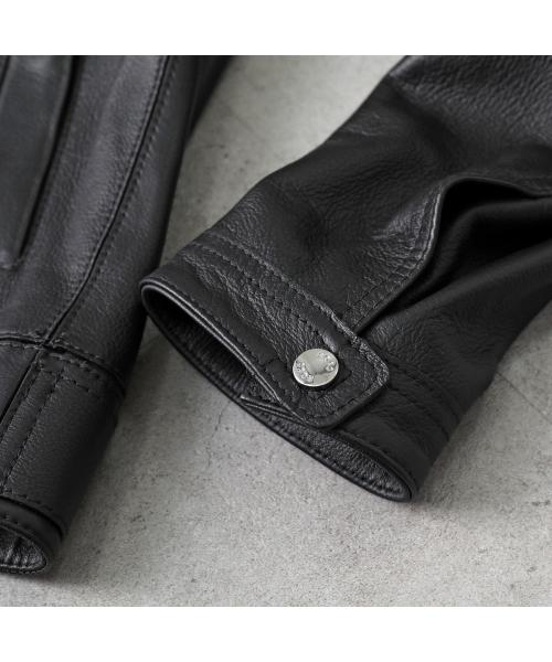 セール】HUGO BOSS レザージャケット 50518906 ジップアップ セール】HUGO BOSS レザージャケット 50518906 ジップアップ