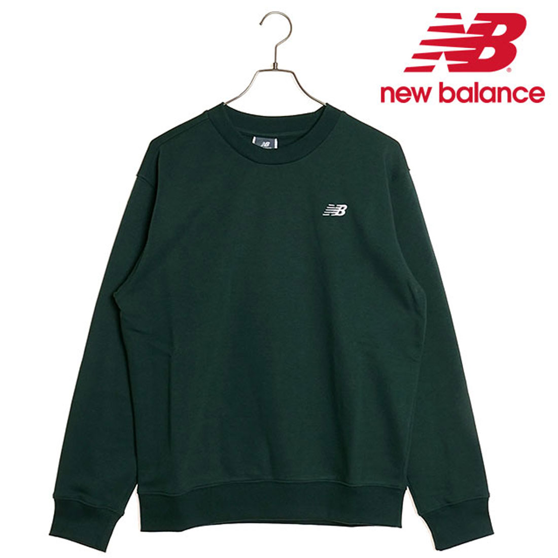 【New Balance】3カラー ロゴ クルーネック スウェット/送料無料 New Balance トレーナー スウェット ショッパー クルーネック