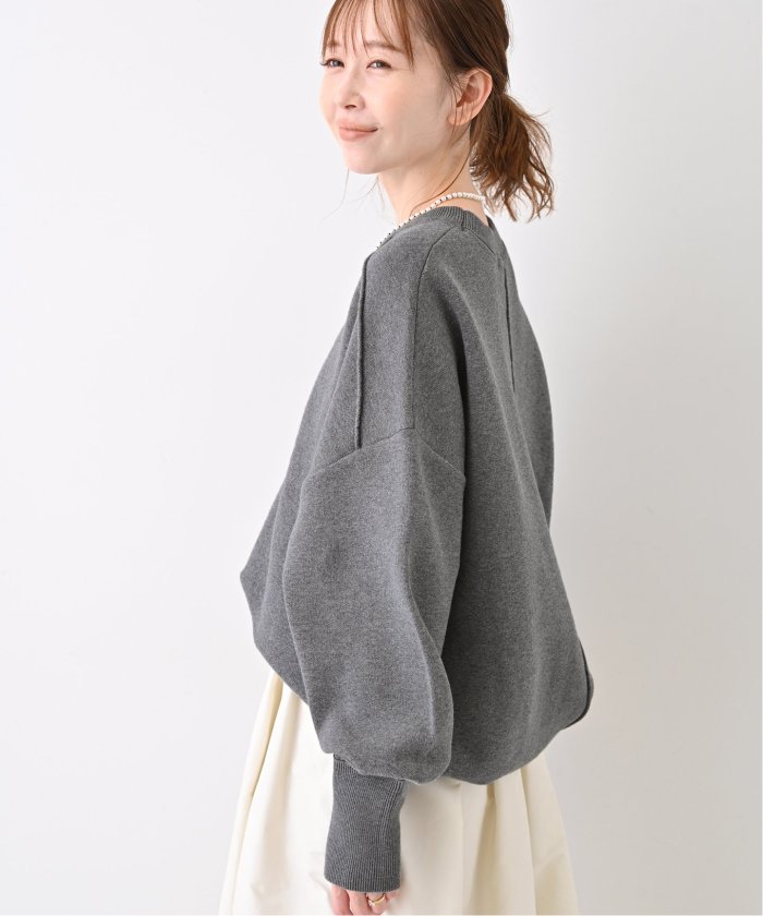 セール 30%OFF】オーバーサイズ スウェットライクニット