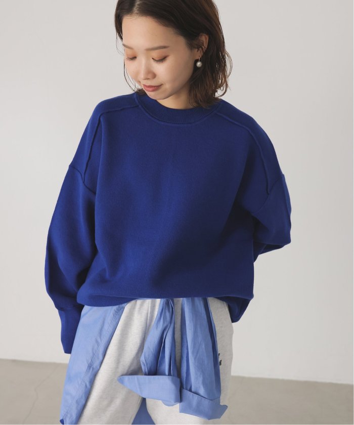 セール 30%OFF】オーバーサイズ スウェットライクニット