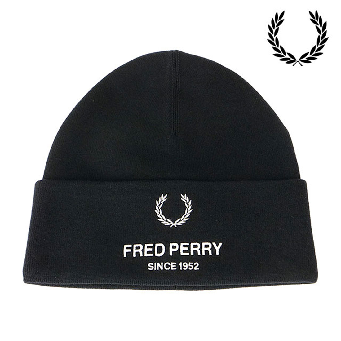 Fred Perry Waffle Knit Beanieオフホワイト Fred Perry Waffle Knit Beanieオフホワイト