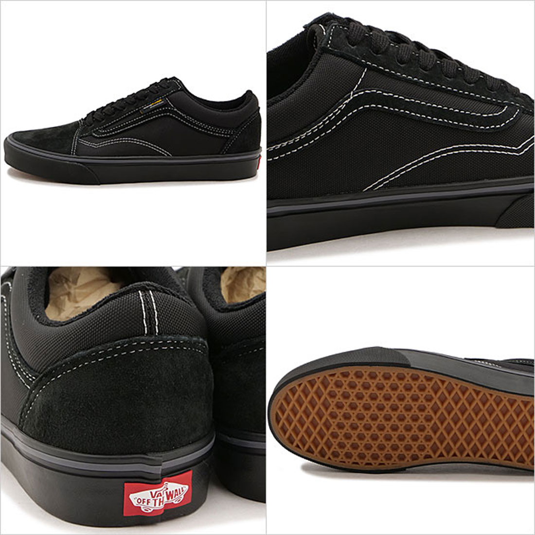 ヴァンズ VANS Old Skool Cordura－Mix－BLACK [VN000CT8BM8
