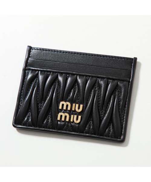 miumiu パスケース(ミュウミュウ カードケース レディース miumiu パスケース(ミュウミュウ カードケース レディース