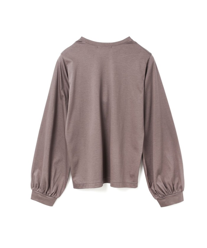mizuiro ind クルーネックパフスリーブプルオーバー(507531439