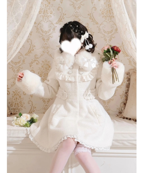 NOEMIE新品さきまるちゃんコラボ♡ヨークフレアコート ノエミー NOEMIE さきまるちゃんコラボ！ヨークフレアコート