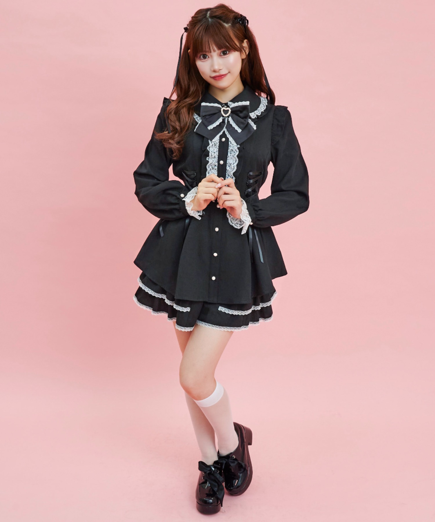 シークレットハニー Secret Honey サイドアップヘムセットアップ シークレットハニー Secret Honey サイドアップヘムセットアップ