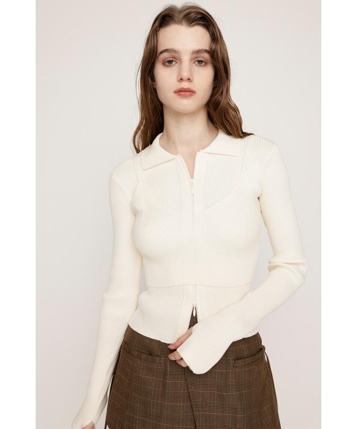 セール 50%OFF】FRONT ZIP HG 2P トップス(507534315) | スライ