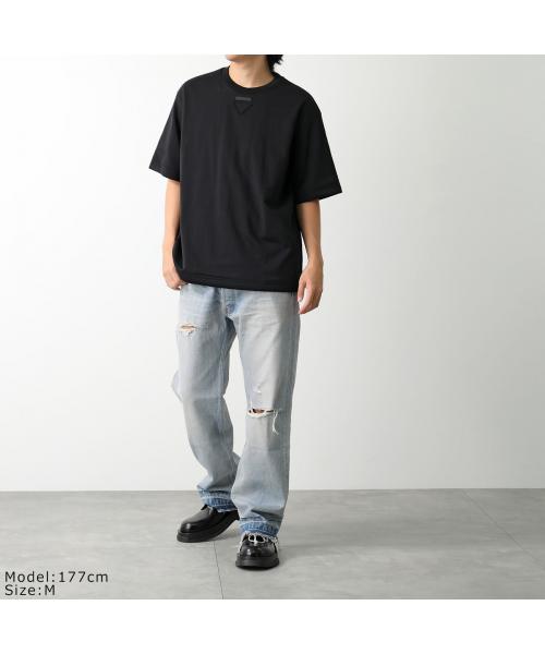 PRADA Tシャツ 135713 240 半袖 中綿入り カットソー PRADA プラダ Tシャツ 135713 240 メンズ 半袖 中綿入り