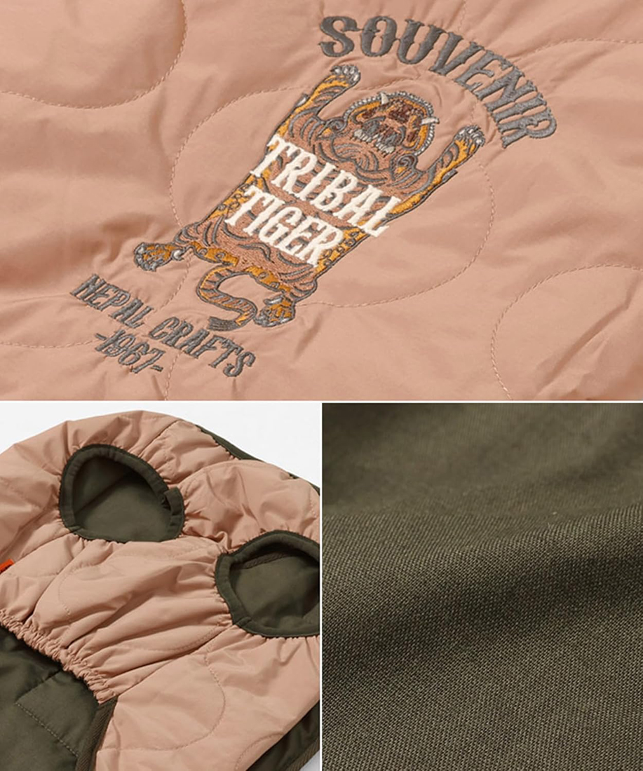 KRIFF ねじ切っ MAYER TRIBAL TIGER 中綿キルトジャケット KRIFF ねじ切っ MAYER TRIBAL TIGER 中綿キルトジャケット