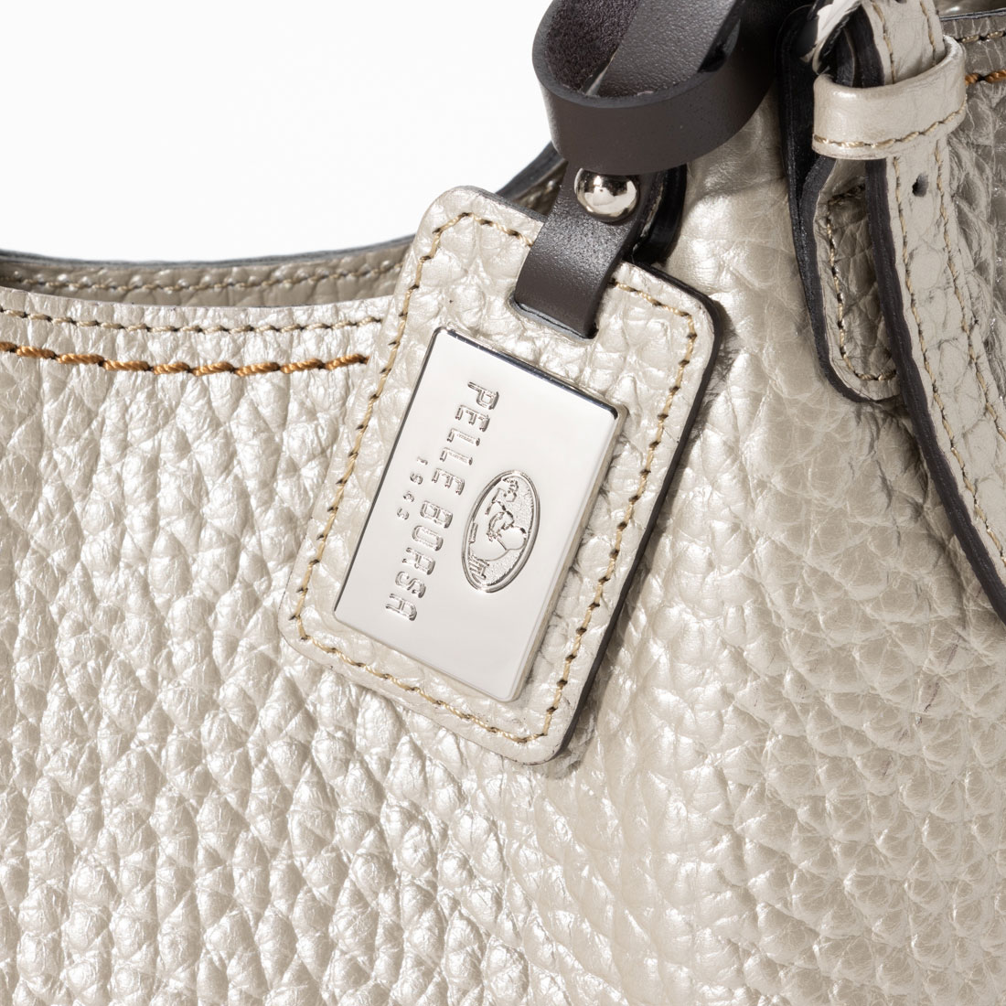 PELLE BORSA ホワイトハンドバッグ 新品同様です。 セール 30%OFF】ペレボルサ PELLE BORSA ハンドバッグ(507170475