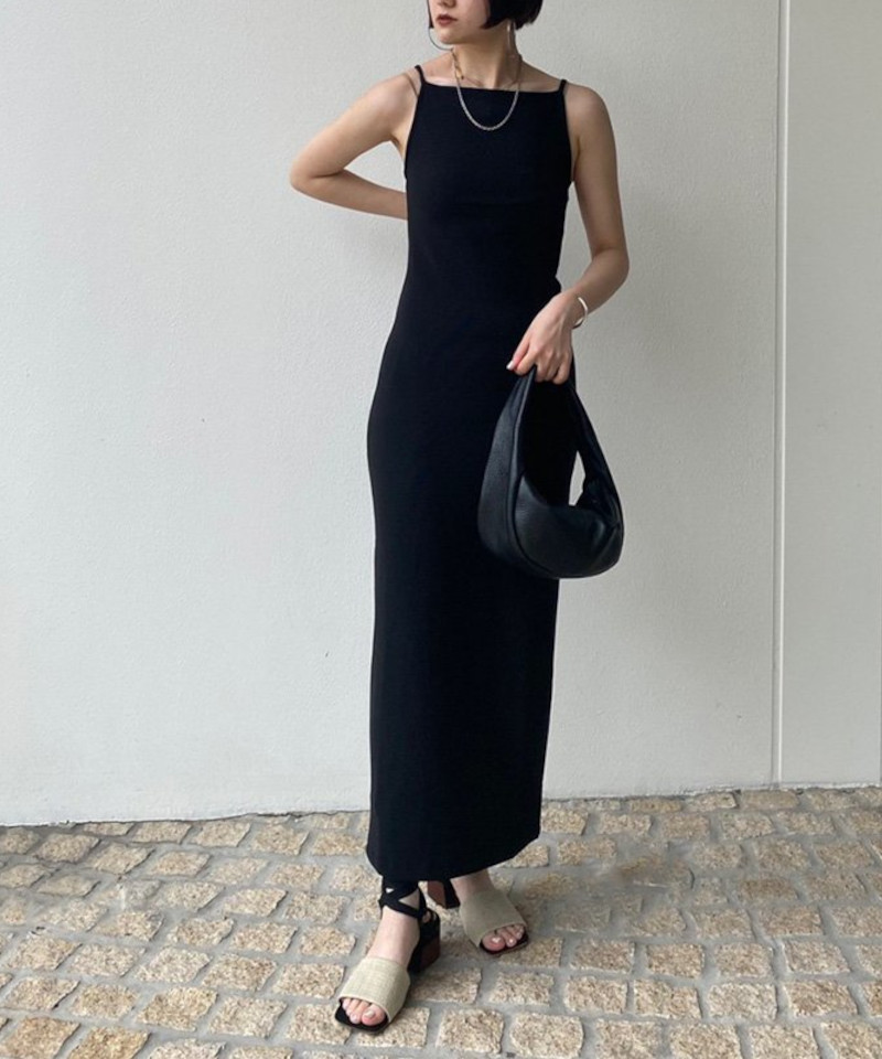 todayful ワンピース backopen pencil dress