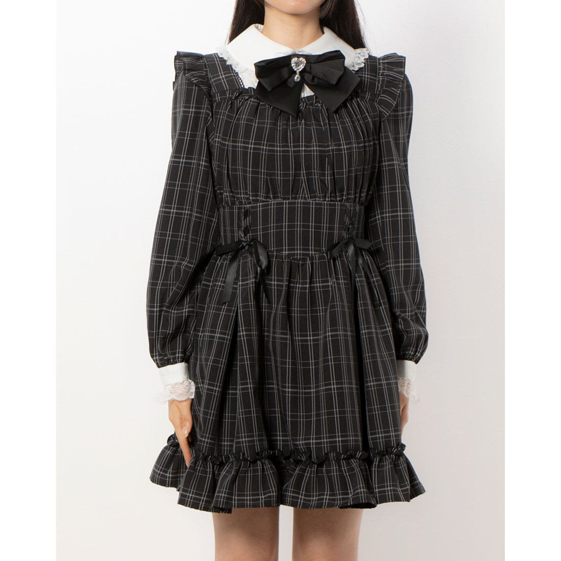 Secret Honey シークレットハニーワンピース シークレットハニー Secret Honey レースラッフルワンピース