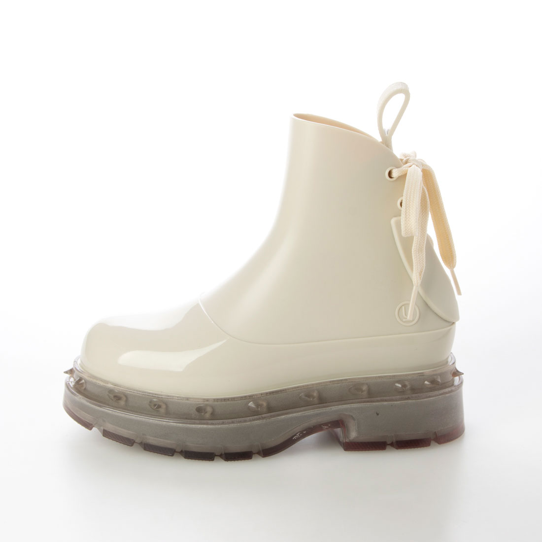 【Melissa】 メリッサ Stellar アンクル ブーツ レースアップ 直営店買付】melissa・レースアップハイカット厚底ブーツ
