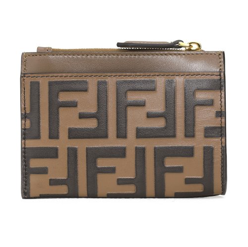 セール】フェンディ FENDI カードケース FFダイヤモンド ジップカード 