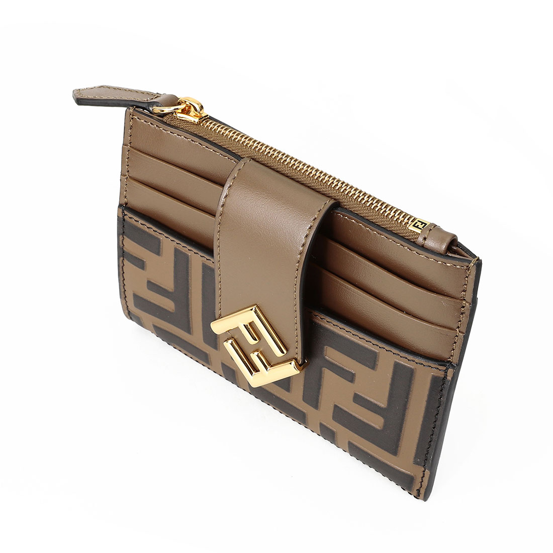 セール】フェンディ FENDI カードケース FFダイヤモンド ジップ