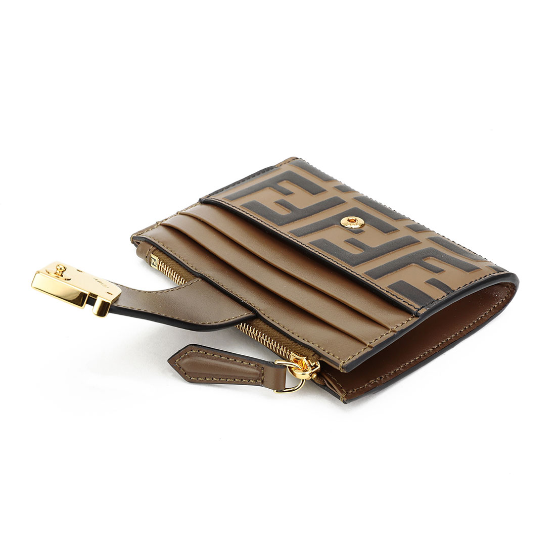セール】フェンディ FENDI カードケース FFダイヤモンド ジップ