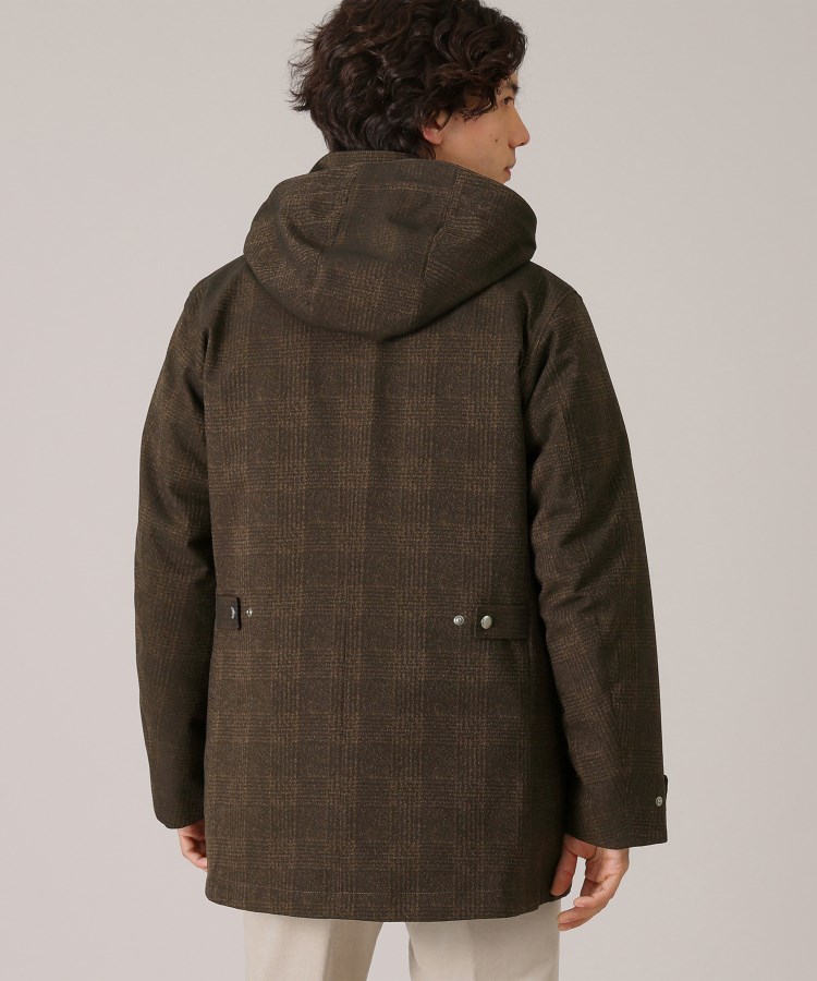 セール 30%OFF】【3WAY】ジャカード グレンチェック ダウン セール 30%OFF】【3WAY】ジャカード グレンチェック ダウン