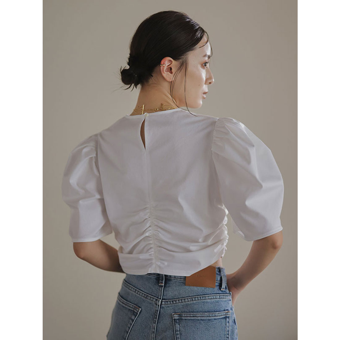 セール 30%OFF】アニュアンス anuans フロントギャザーショート