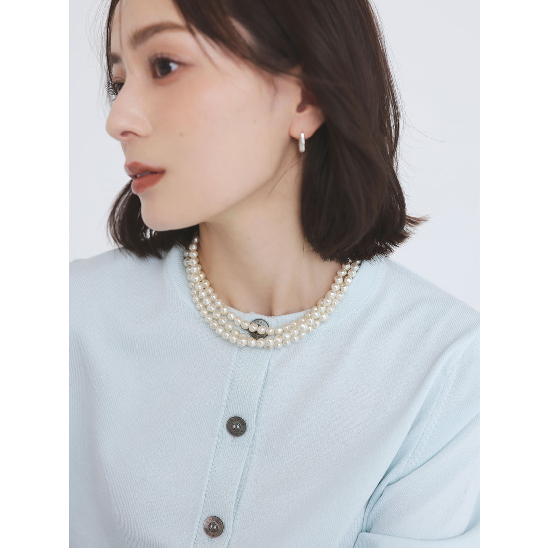 アニュアンス anuans バロックパールロングネックレス(507189054 アニュアンス anuans バロックパールロングネックレス(507189054