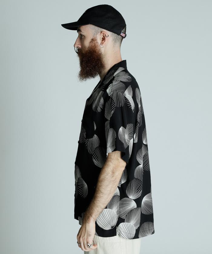 PJ/×パイナップルジュース/RAYON SHIRT SHELL/レーヨンシャツ