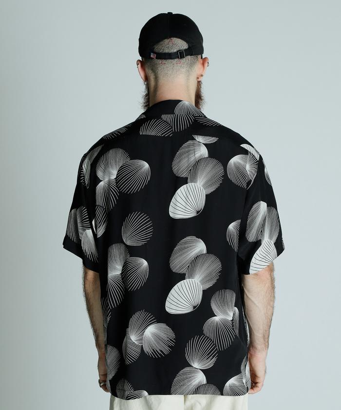 PJ/×パイナップルジュース/RAYON SHIRT SHELL/レーヨンシャツ