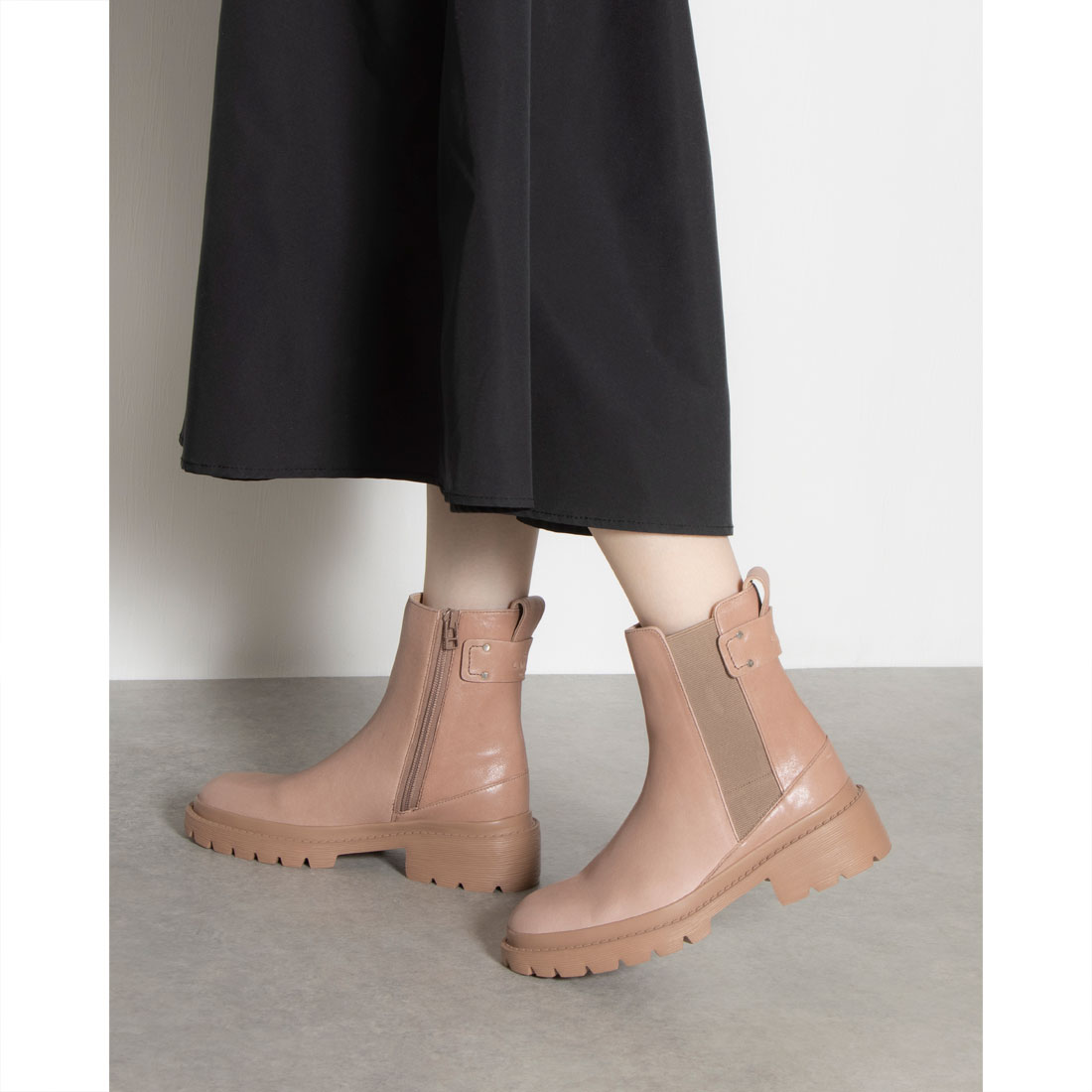 ランバン オン ブルー LANVIN en Bleu タンクソールサイドゴア