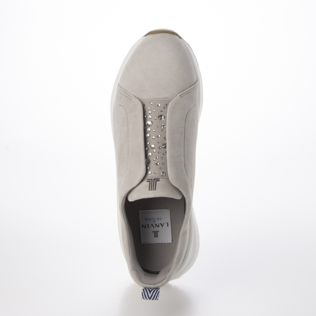 新品未使用LANVIN en Bleu デッキシューズ スリッポン　ランバン LANVIN en Bleu スリッポン ランバンオンブルー バイカラー