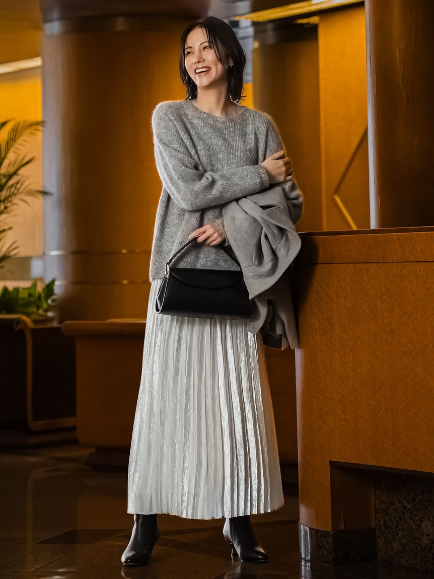 【美品、クリーニング済み】ロートレアモン キャメル 夏用パンツスーツ 38 楽天市場】ストレートパンツ レディース タック OtonaSMILE