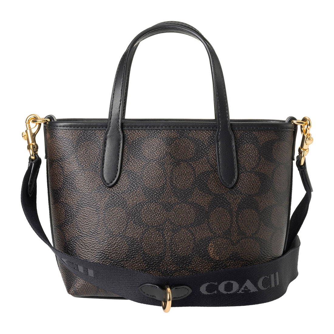 美品】COACH トートバッグ ミニバッグ コーチ シグネチャー 0886